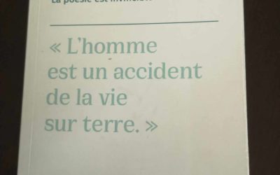 Je ne peux plus vivre sans poésie !